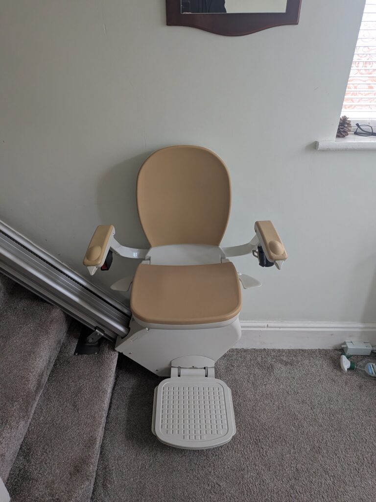 Recent stairlift installation in Bootle, Merseyside by A.C. Stairlifts